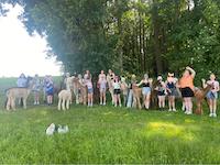 Gruppenbild Maedchencamp 2025